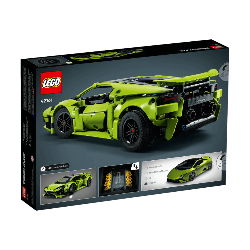 Конструктор — автомобиль Lamborghini Huracán Tecnica LEGO Technic (#42161) — фото 6