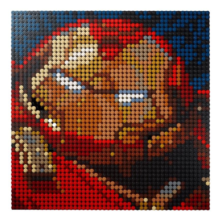 Конструктор — картина «Железный человек» LEGO Art Marvel (#31199) — фото 5