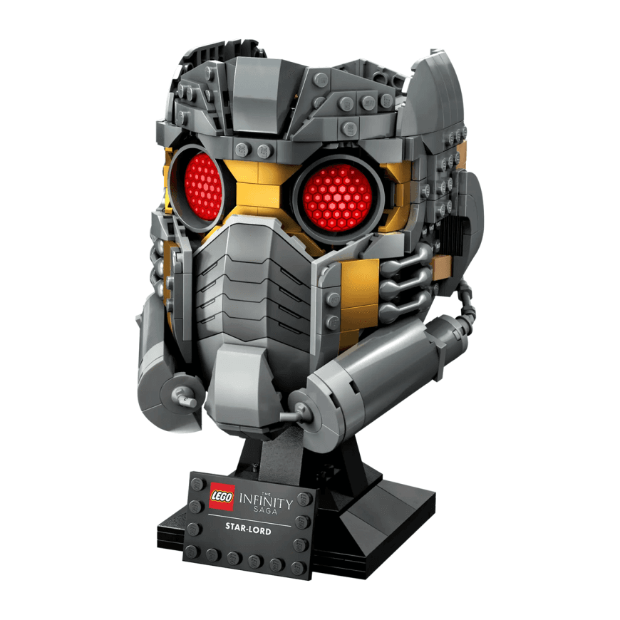 Конструктор — шлем Звёздного Лорда LEGO Marvel Helmet Collection (#76251) — фото 2