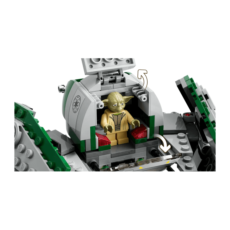 Конструктор — джедайский звёздный истребитель Йоды LEGO Star Wars (#75360) — фото 6