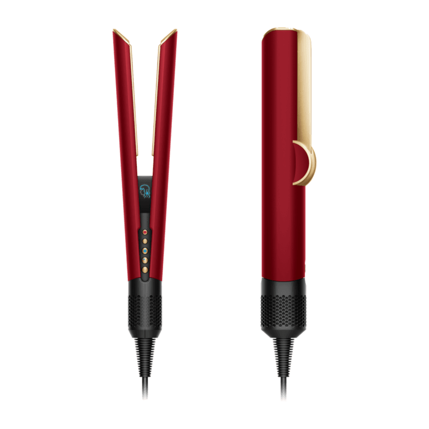 Выпрямитель Dyson HT01 Airstrait Gift Edition (Red Velvet/Gold) (2024) — фото 4
