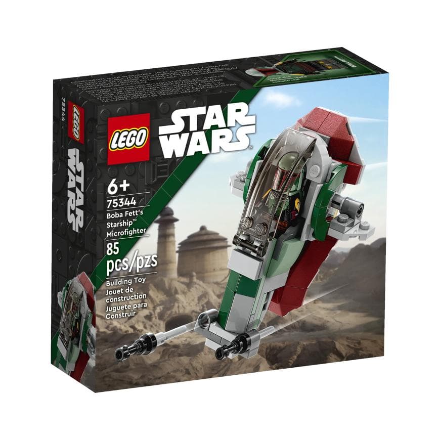 Конструктор — микрофайтер «звездолёт Бобы Фетта» LEGO Star Wars (#75344) — фото 5
