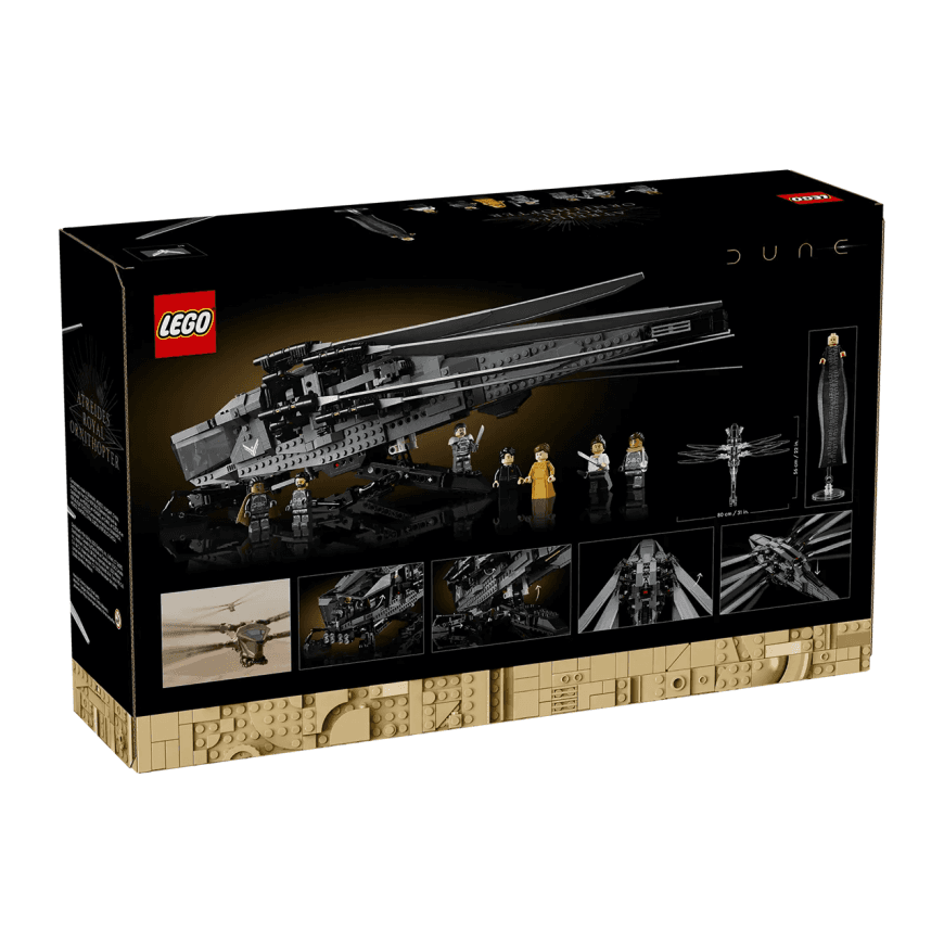 Конструктор — Дюна: королевский орнитоптер Атрейдесов LEGO Icons (#10327) — фото 6