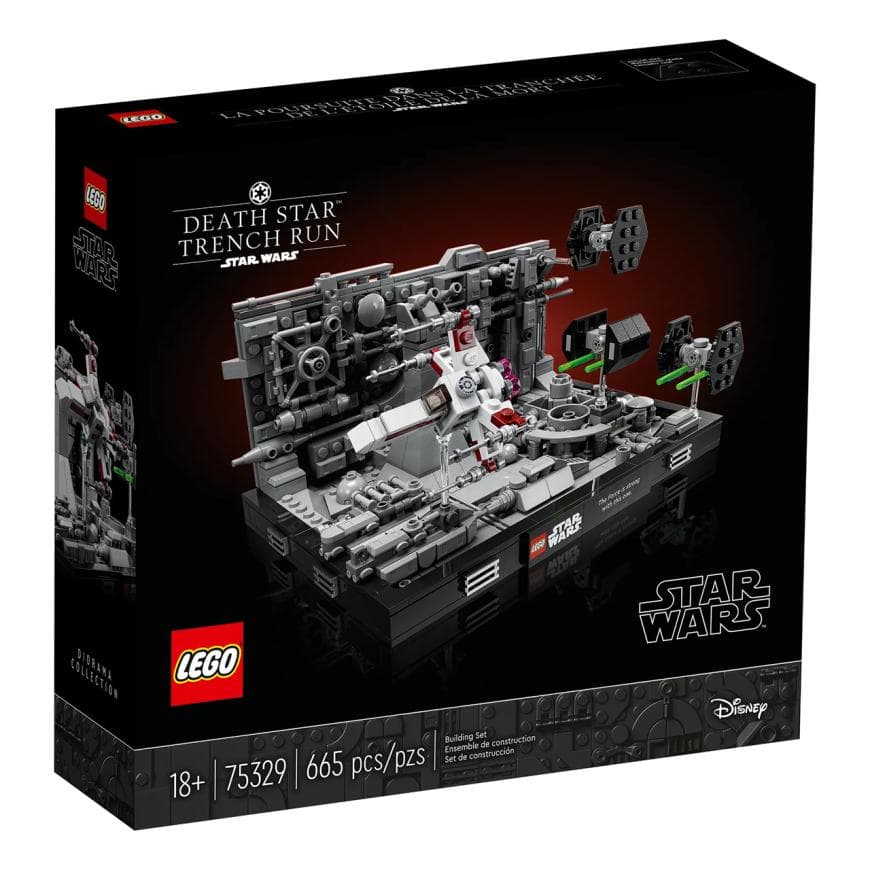Диорама «Нападение на Звезду Смерти» LEGO Star Wars Diorama Collection (#75329) — фото 4