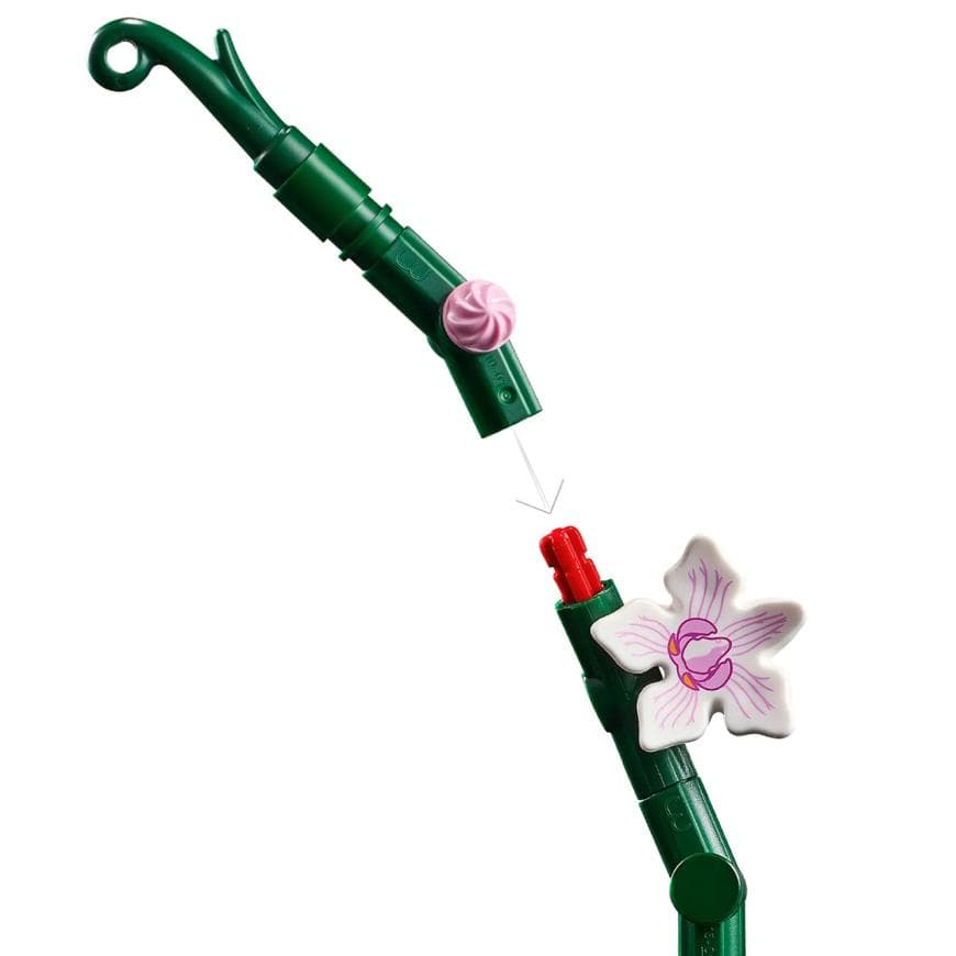 Конструктор — орхидея LEGO Icons Botanical Collection (#10311) — фото 4