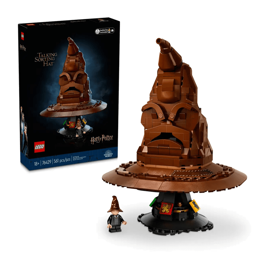 Конструктор — говорящая Распределяющая шляпа LEGO Harry Potter (#76429) — фото 4