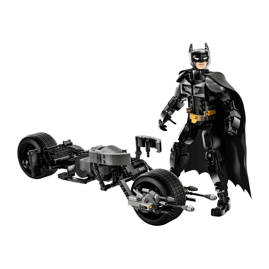 Конструктор — сборная фигурка Бэтмена и Бэтцикл LEGO DC Batman (#76273) — фото 2