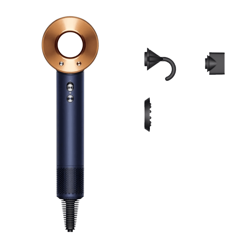 Фен Dyson HD07 | HD08 Supersonic Straight+Wavy (Prussian Blue/Rich Copper) (2025) — фото 2