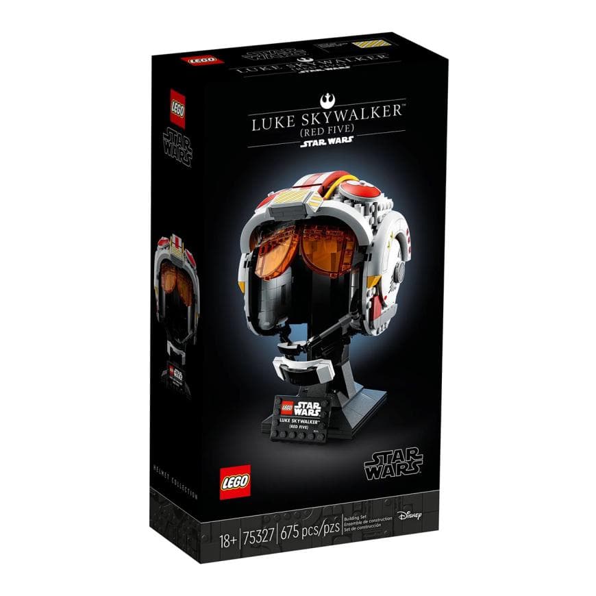 Конструктор — шлем Люка Скайуокера (Красный-пять) LEGO Star Wars Helmet Collection (#75327) — фото 5