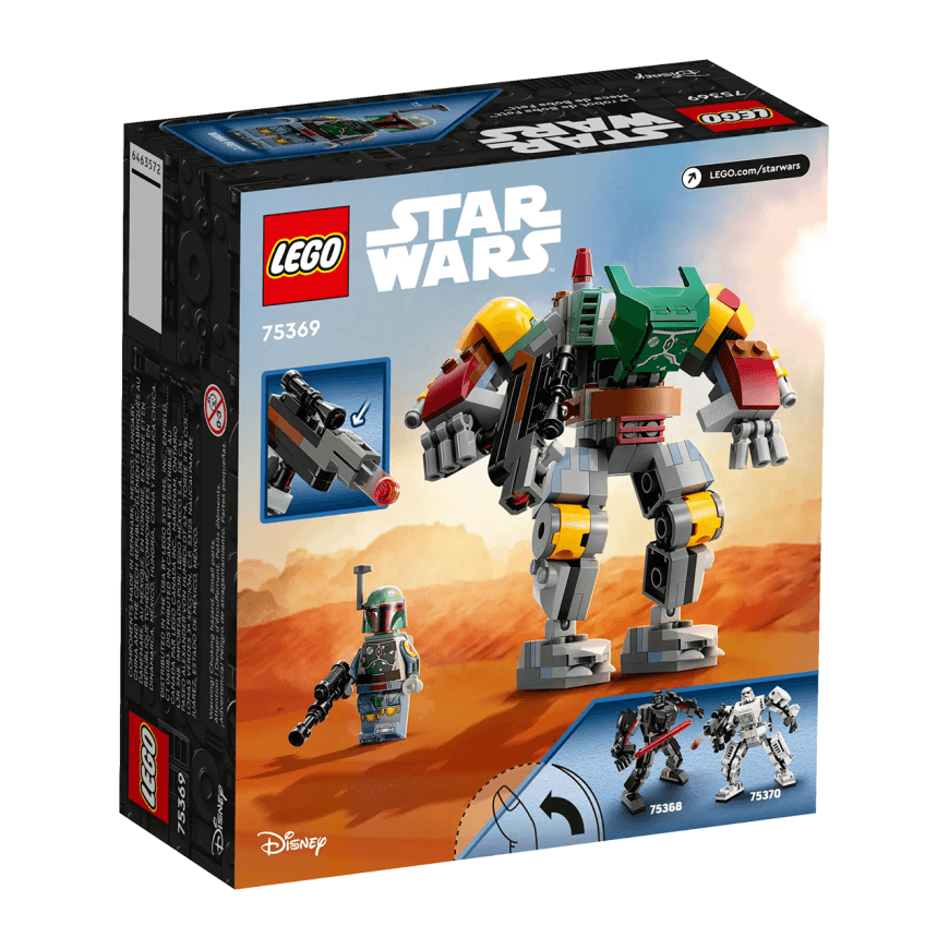 Конструктор — боевой робот Бобы Фетта LEGO Star Wars (#75369) — фото 4