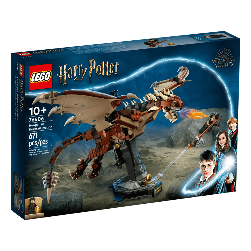 Конструктор — венгерская хвосторога LEGO Harry Potter (#76406) — фото 4
