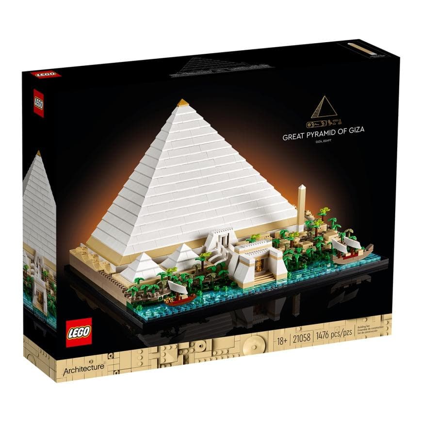 Великая пирамида Гизы LEGO Architecture (#21058) — фото 6