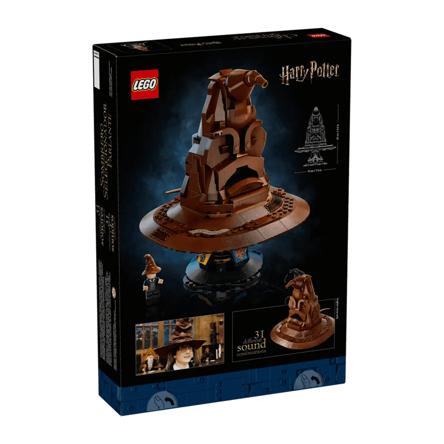 Конструктор — говорящая Распределяющая шляпа LEGO Harry Potter (#76429) — фото 5