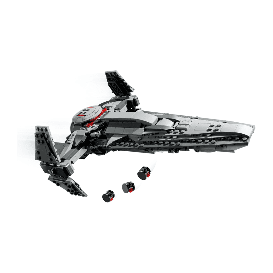 Конструктор — звездолёт «Ситхский лазутчик» Дарта Мола LEGO Star Wars (#75383) — фото 3