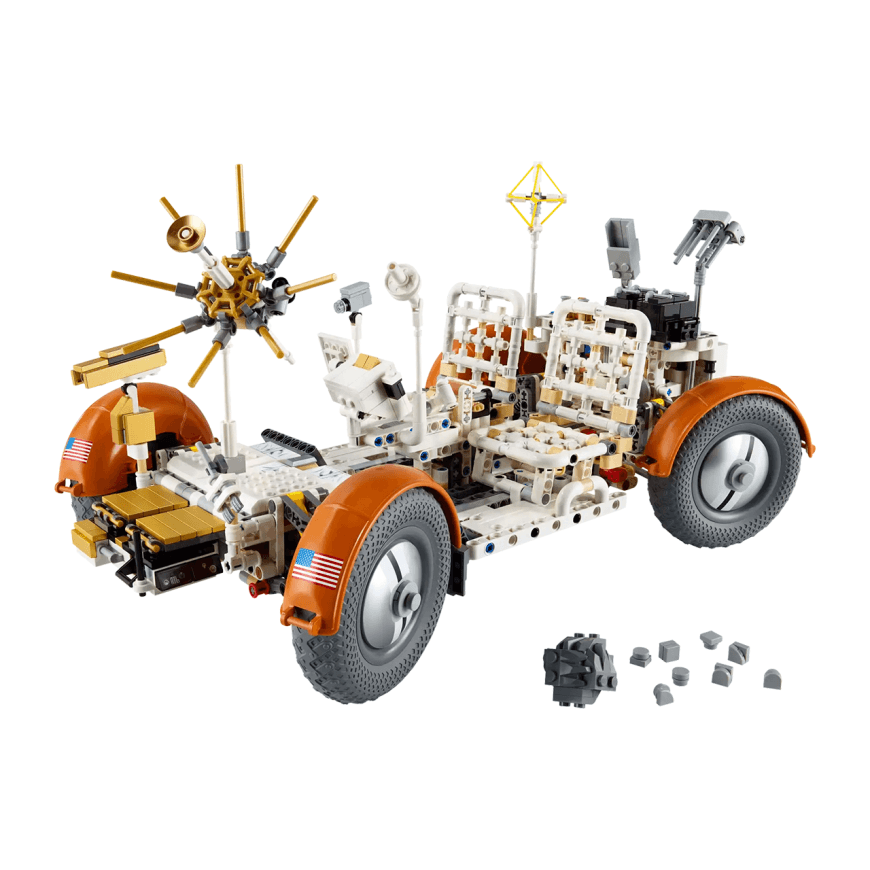 Конструктор — лунный автомобиль НАСА LRV программы «Аполлон» LEGO Technic (#42182) — фото 2