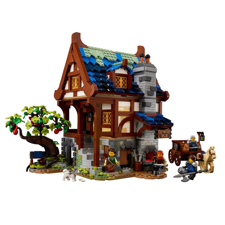 Средневековая кузница LEGO Ideas (#21325) — фото 2