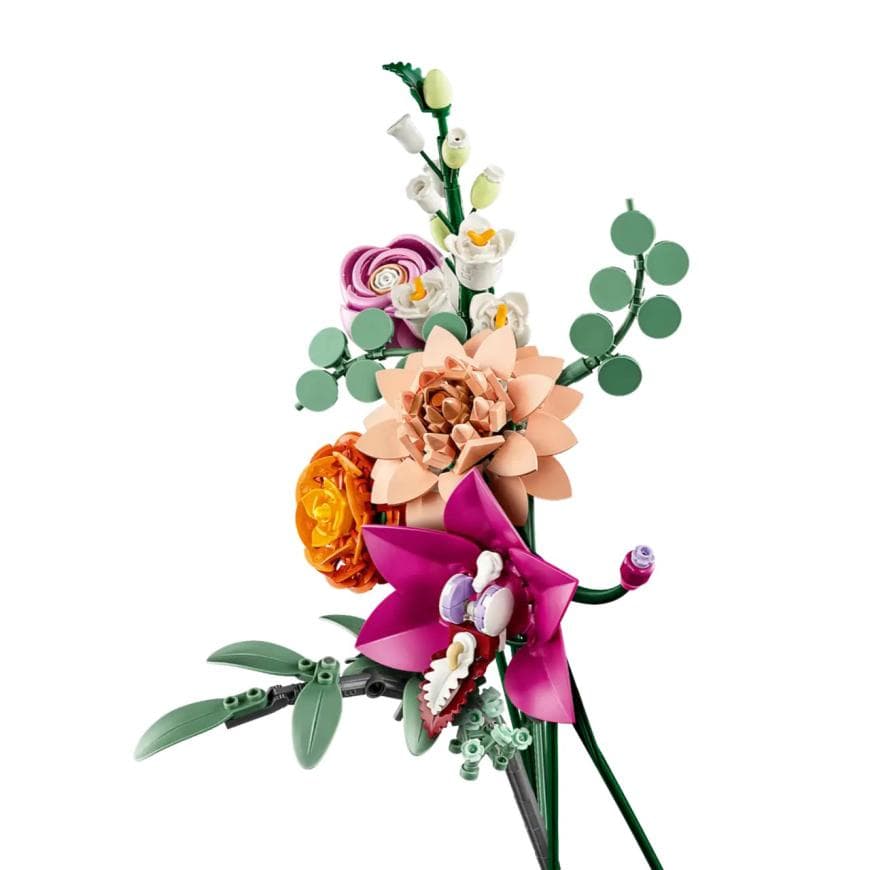 Конструктор — красивый розовый букет цветов LEGO Botanicals (#10342) — фото 6