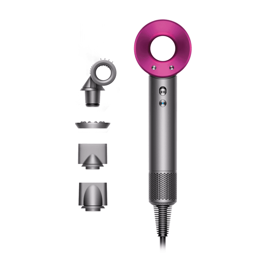 Фен Dyson HD15 Supersonic Professional (Iron/Fuchsia) (2023) — фото 6