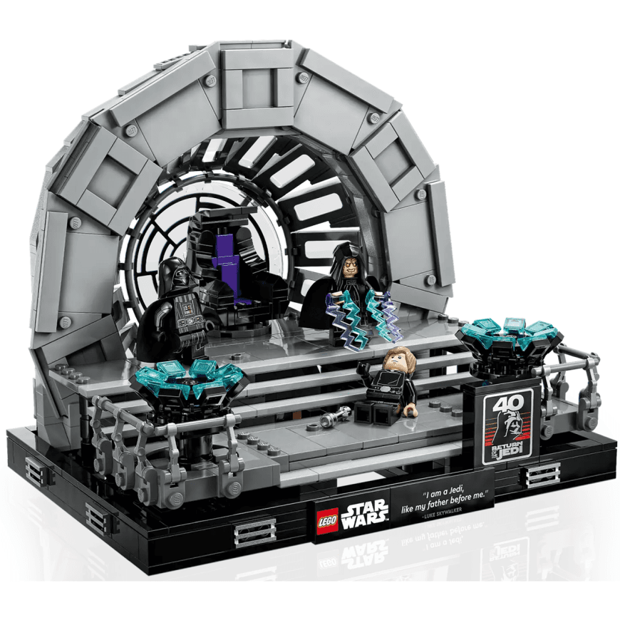 Конструктор — диорама «Тронный зал Императора» LEGO Star Wars Diorama Collection (#75352) — фото 3