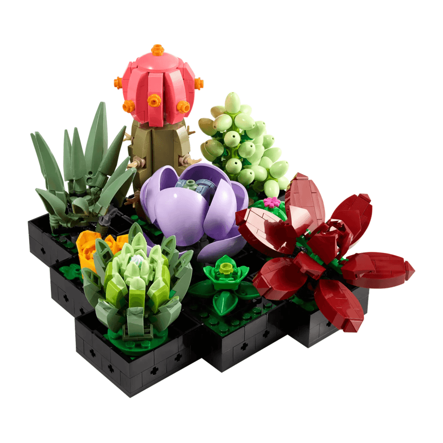 Конструктор — суккуленты LEGO Icons Botanical Collection (#10309) — фото 3