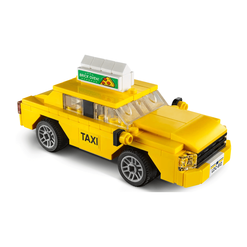 Конструктор — жёлтое такси LEGO Creator (#40468) — фото 4