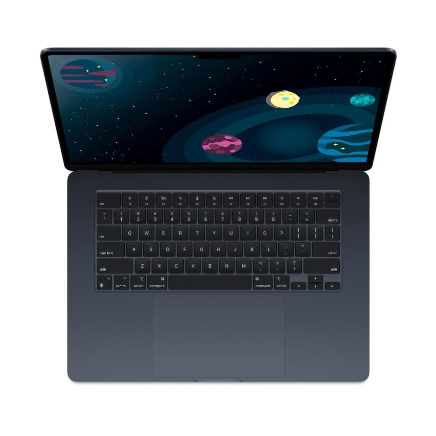 Ноутбук Apple MacBook Air 15” MDVH4 (M5 10-Core, GPU 10-Core, 16GB, 512GB) («Тёмная ночь» | Midnight) — фото 3