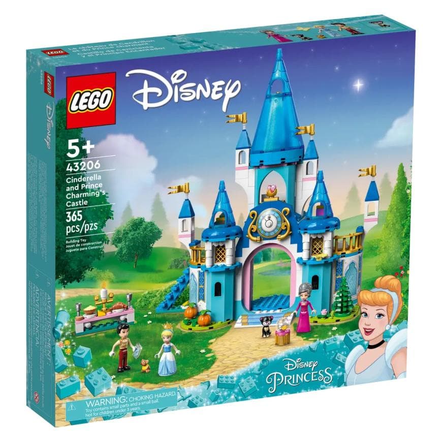 Конструктор — замок Золушки и Прекрасного принца LEGO Disney Princess (#43206) — фото 6