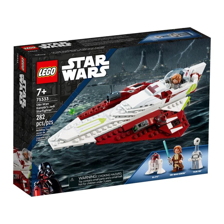 Конструктор — джедайский звёздный истребитель Оби-Вана Кеноби LEGO Star Wars (#75333) — фото 6