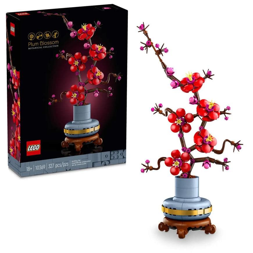 Конструктор — цветок сливы LEGO Botanical Collection (#10369) — фото 3