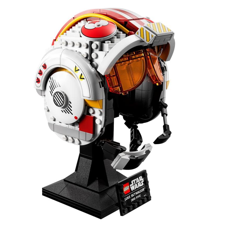 Конструктор — шлем Люка Скайуокера (Красный-пять) LEGO Star Wars Helmet Collection (#75327) — фото 4