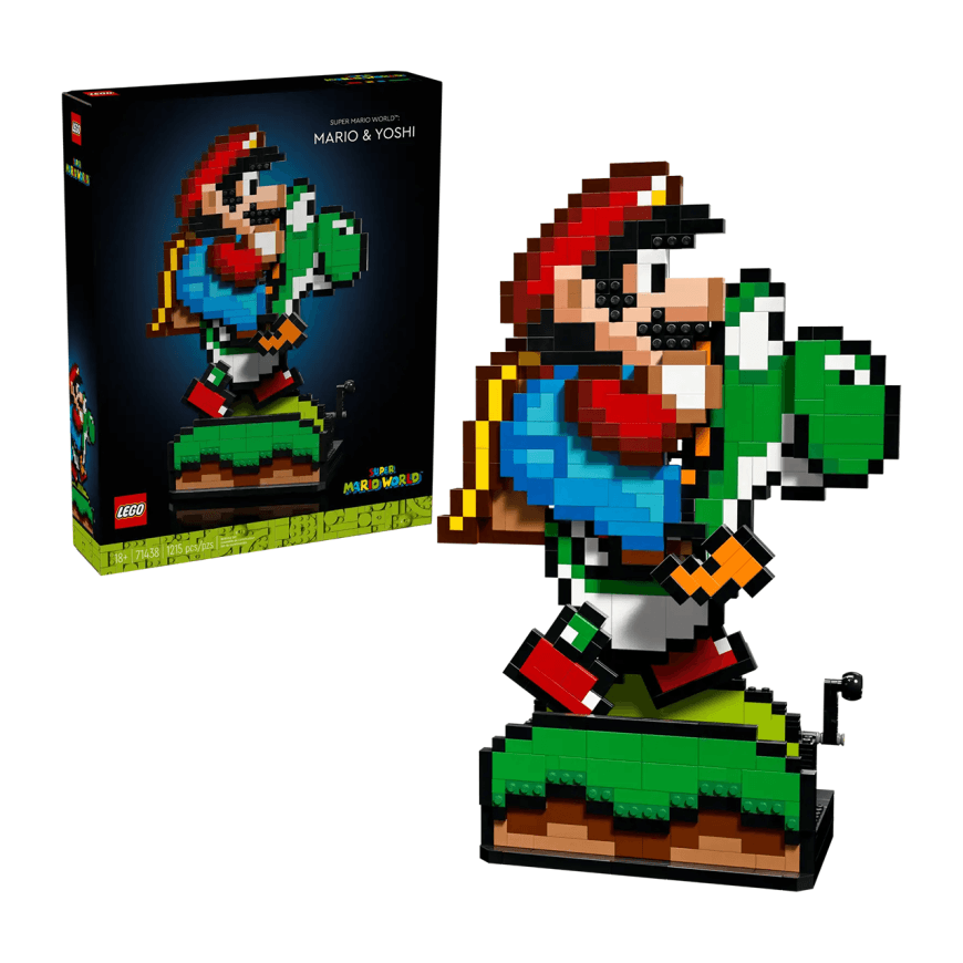 Конструктор — мир Супер Марио: Марио и Йоши LEGO Super Mario (#71438) — фото 5