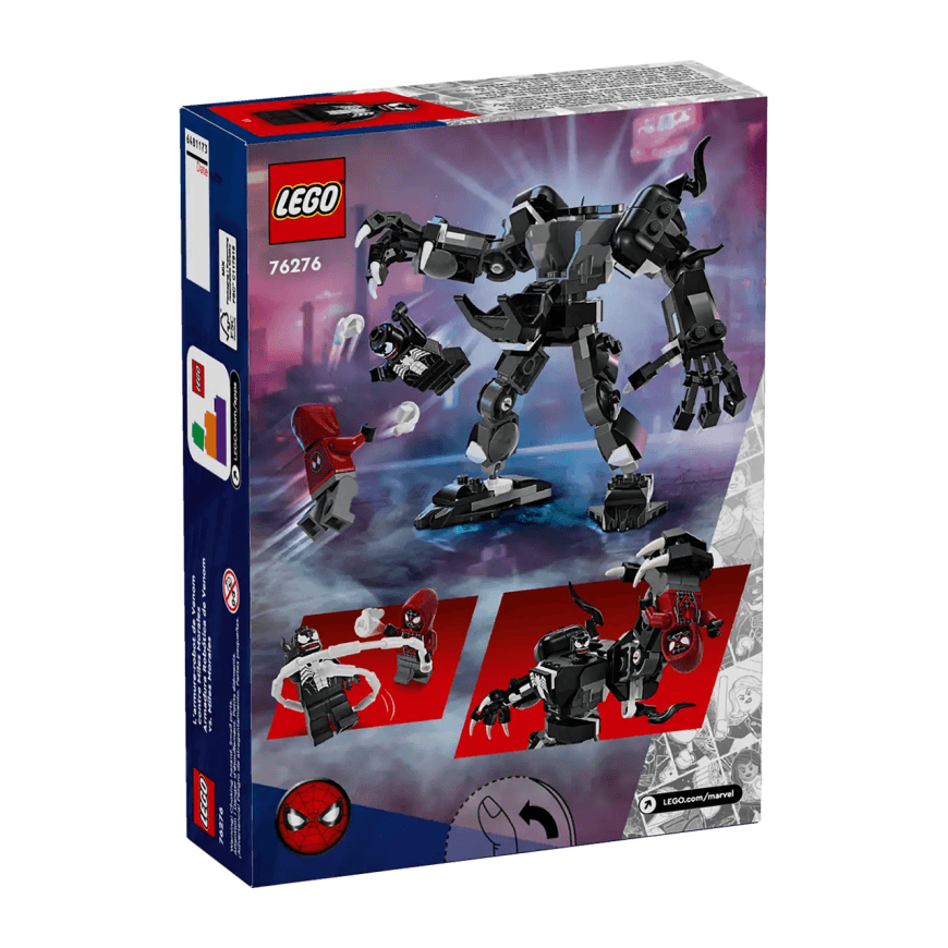 Конструктор — боевой робот Венома против Майлза Моралеса LEGO Marvel Spider-Man (#76276) — фото 6