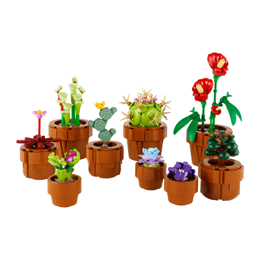 Конструктор — миниатюрные растения LEGO Icons Botanical Collection (#10329) — фото 2