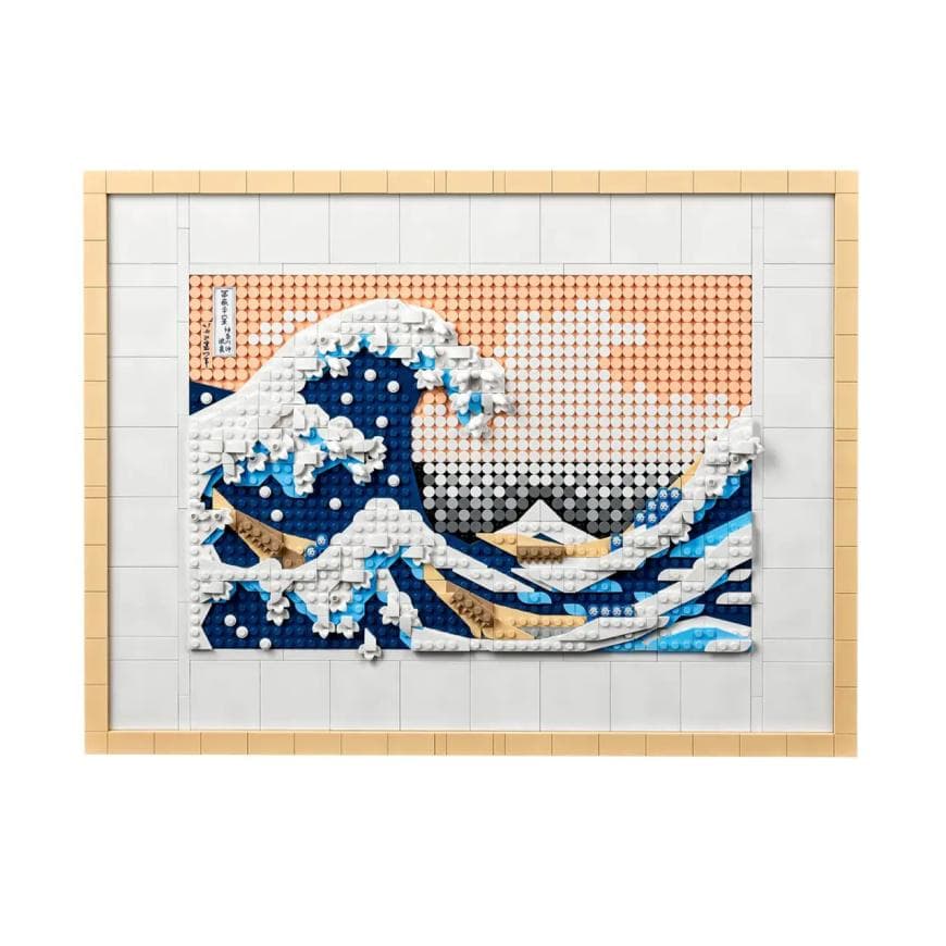 Конструктор — гравюра «Большая волна в Канагаве» Хокусая LEGO Art (#31208) — фото 2