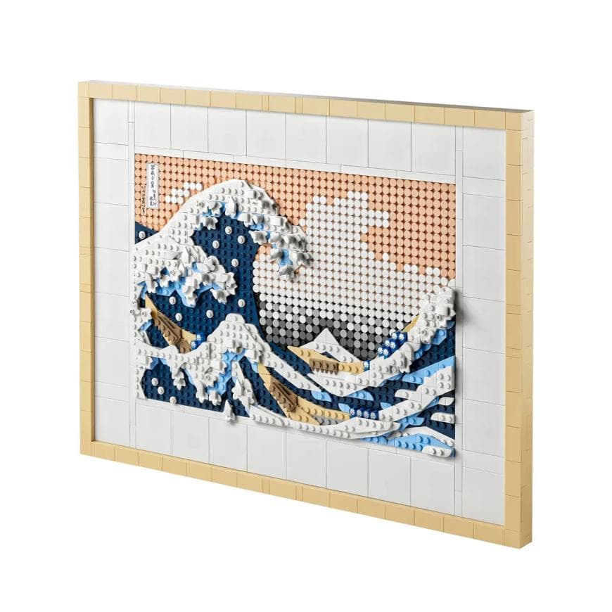 Конструктор — гравюра «Большая волна в Канагаве» Хокусая LEGO Art (#31208) — фото 3