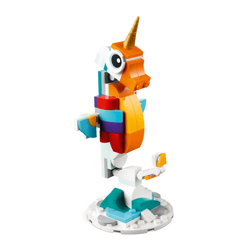 Конструктор — волшебный единорог LEGO Creator 3-in-1 (#31140) — фото 3