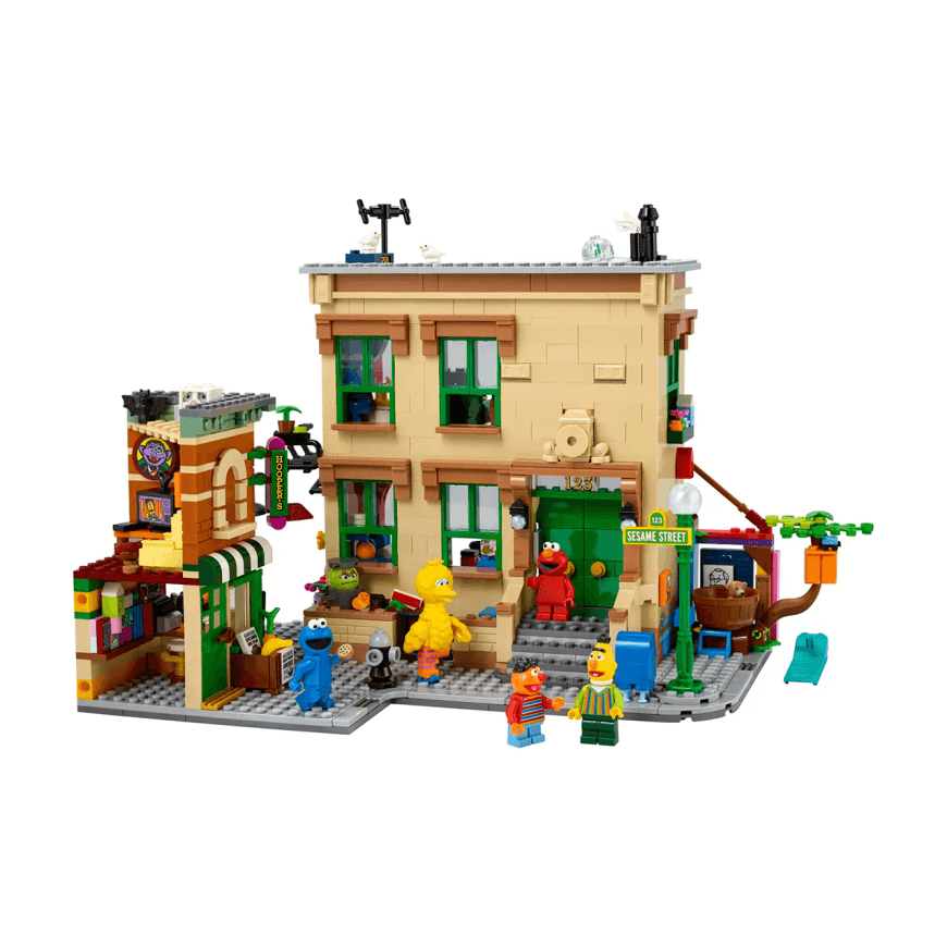 Конструктор — Улица Сезам, 123 LEGO Ideas (#21324) — фото 2