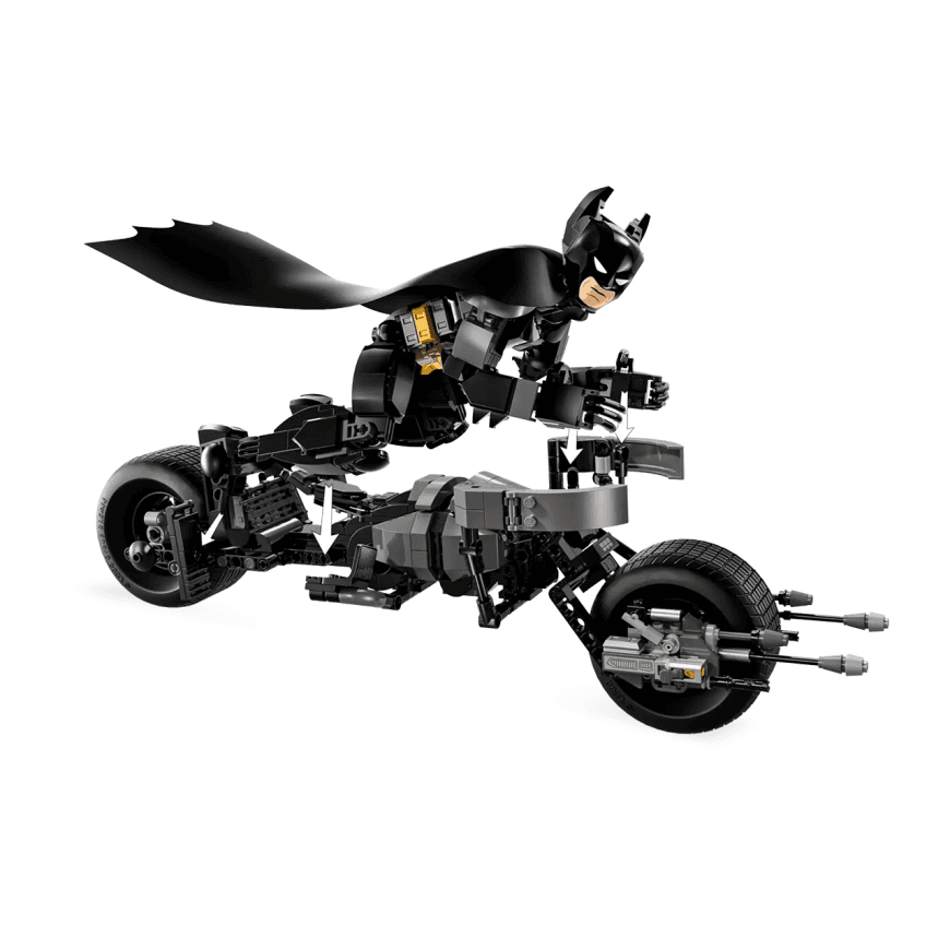 Конструктор — сборная фигурка Бэтмена и Бэтцикл LEGO DC Batman (#76273) — фото 4