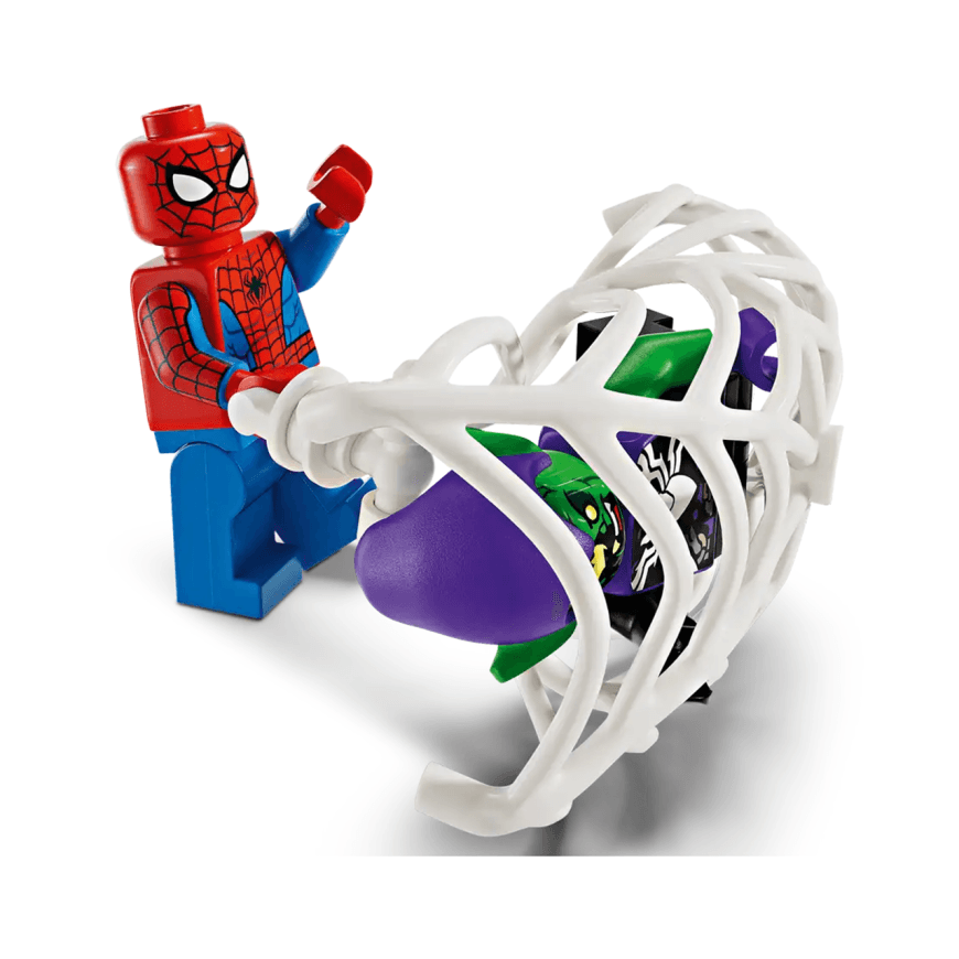 Конструктор — гоночная машина Человека-паука и Зелёный гоблин с Веномом LEGO Marvel Spider-Man (#76279) — фото 4