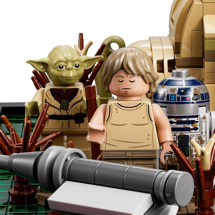 Диорама «Обучение джедая на планете Дагоба» LEGO Star Wars Diorama Collection (#75330) — фото 6