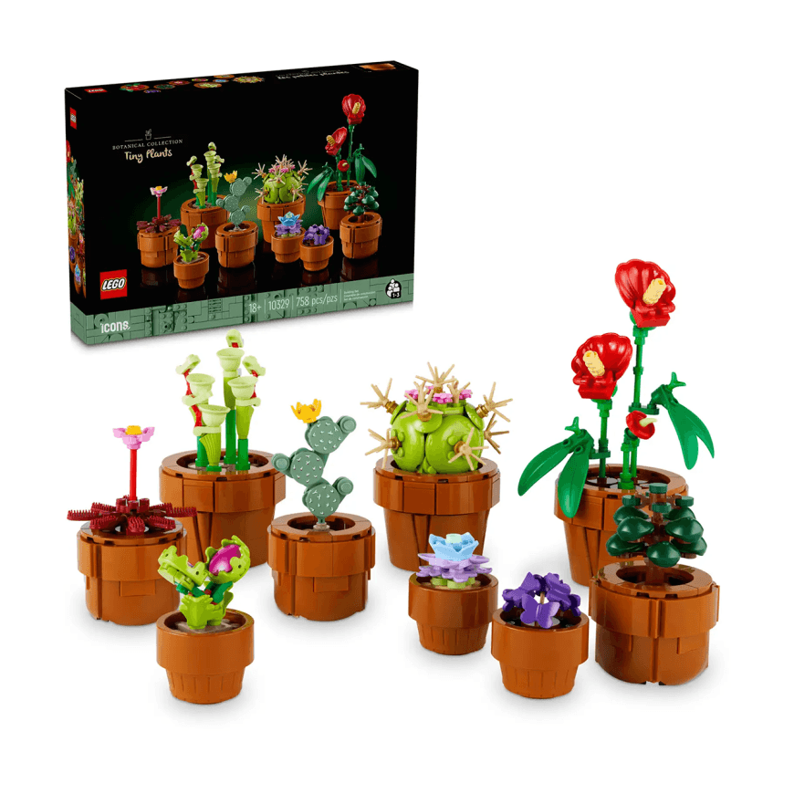 Конструктор — миниатюрные растения LEGO Icons Botanical Collection (#10329) — фото 5