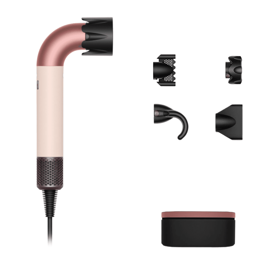 Фен Dyson HD17 Supersonic r Straight+Wavy Gift Edition (Ceramic Pink/Rose Gold) (2025) — фото 2