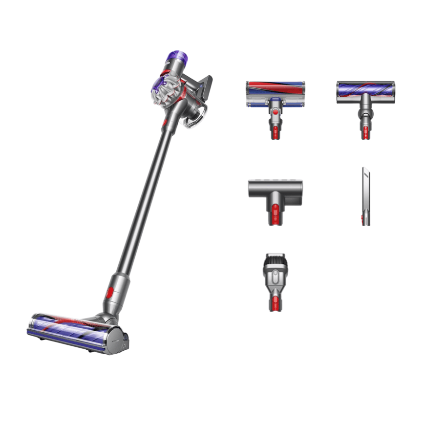 Беспроводной вертикальный пылесос Dyson V8 Absolute (Silver/Nickel) (2021) — фото 2