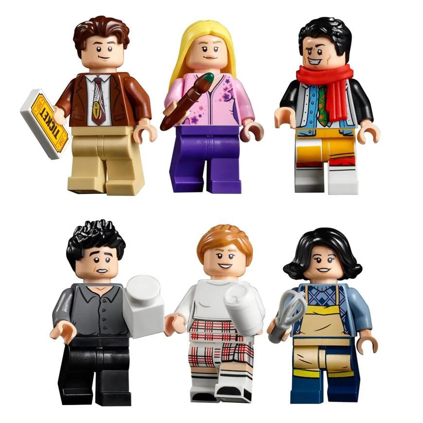 Конструктор — квартиры героев сериала «Друзья» LEGO Icons Friends (#10292) — фото 4