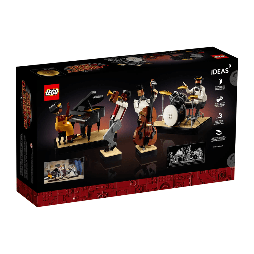 Конструктор — джазовый квартет LEGO Ideas (#21334) — фото 5