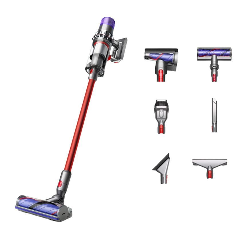 Беспроводной вертикальный пылесос Dyson V11 Extra (SV28) (Nickel/Red) (2023) — фото 2