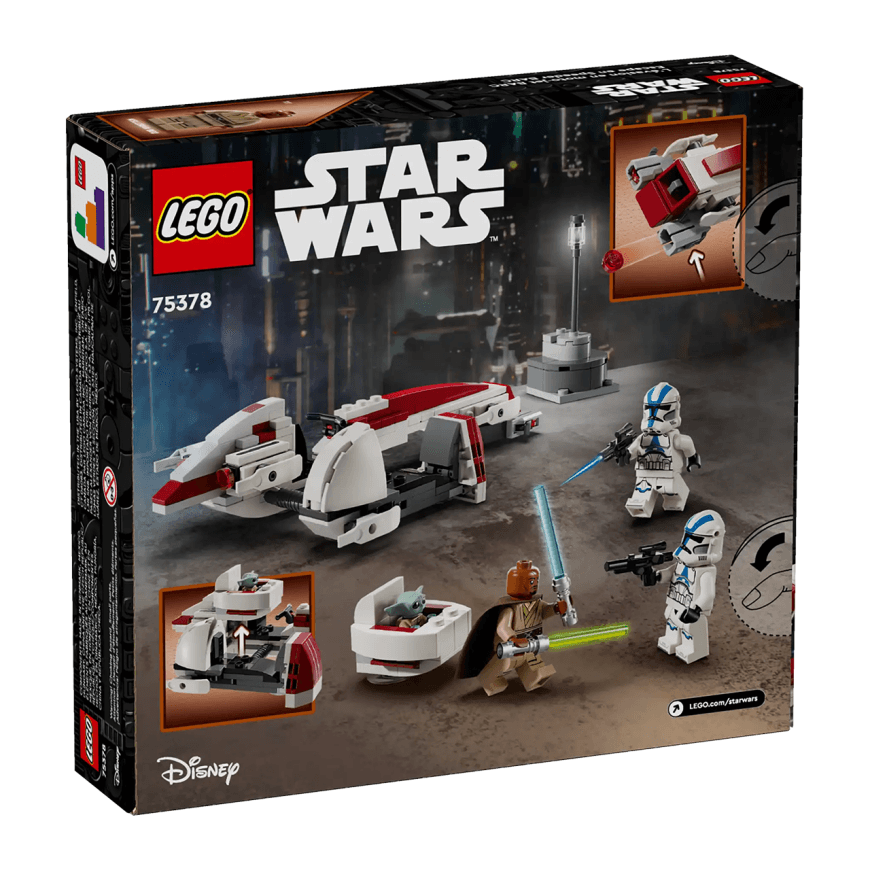Конструктор — побег на BARC спидере LEGO Star Wars (#75378) — фото 4