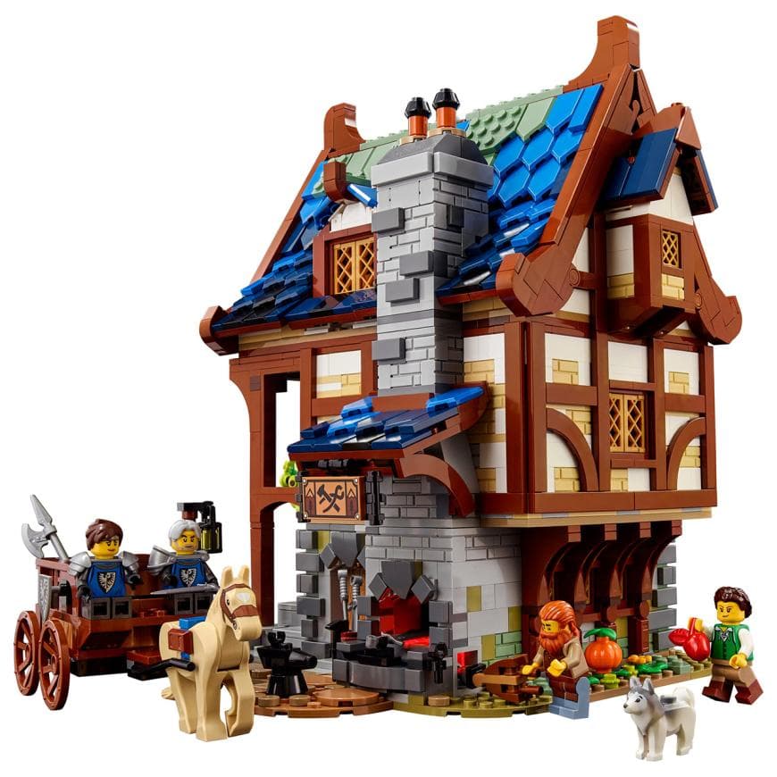 Средневековая кузница LEGO Ideas (#21325) — фото 4