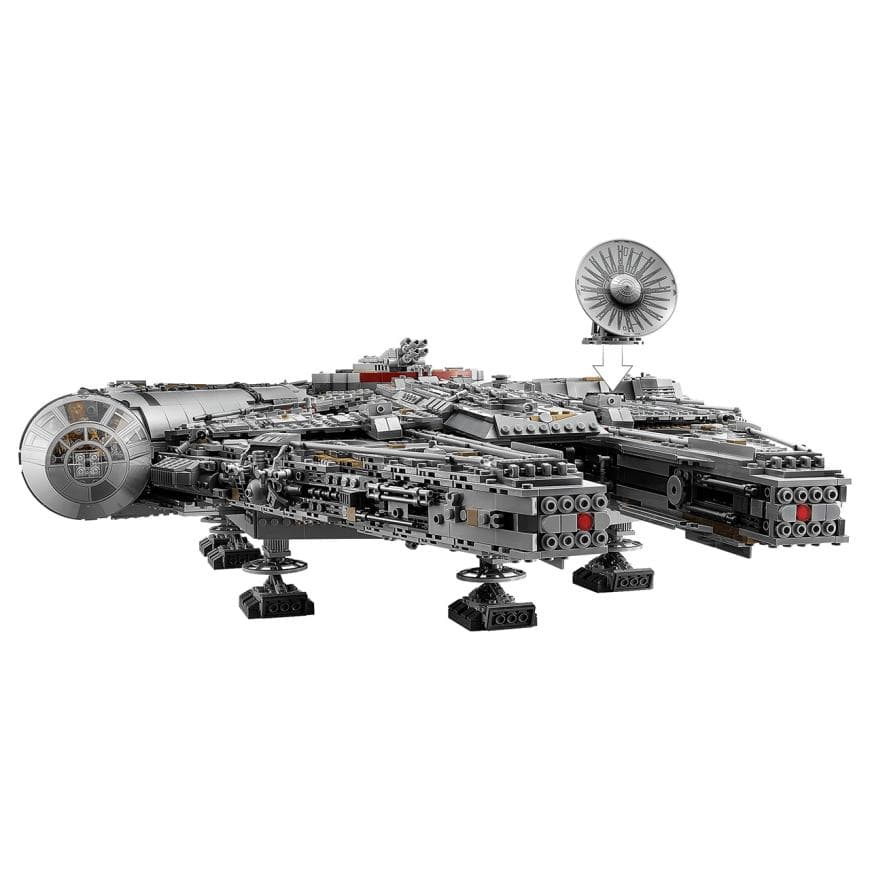 Звездолёт «Сокол Тысячелетия» LEGO Star Wars Ultimate Collector Series (#75192) — фото 5