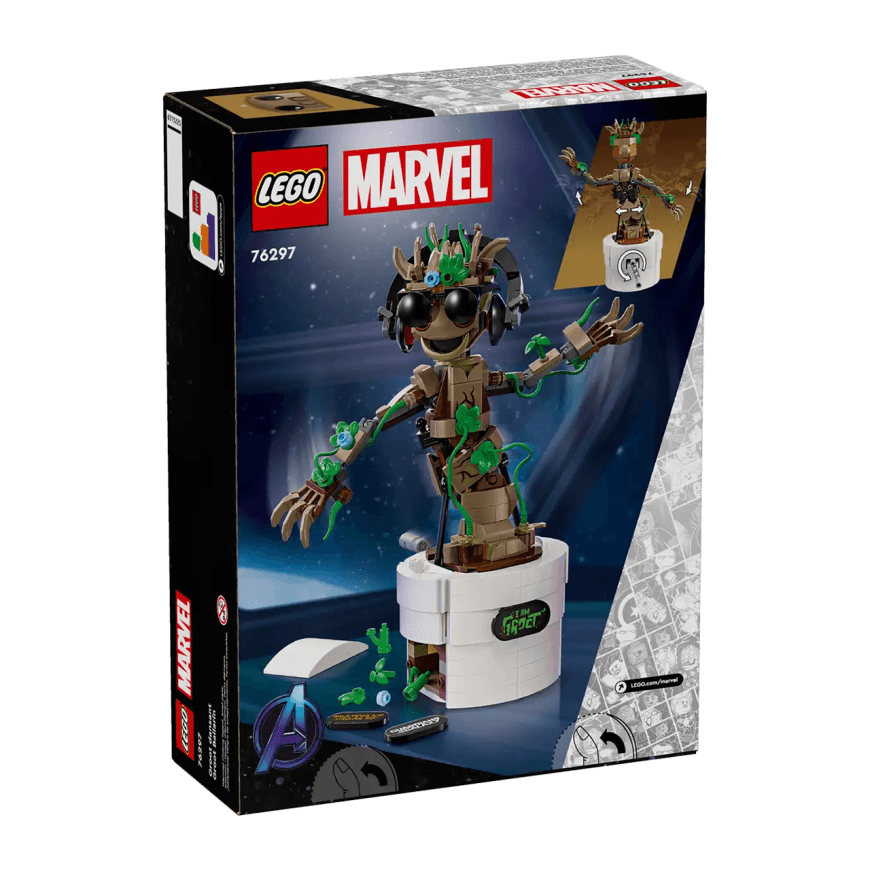 Конструктор — танцующий Грут LEGO Marvel (#76297) — фото 6